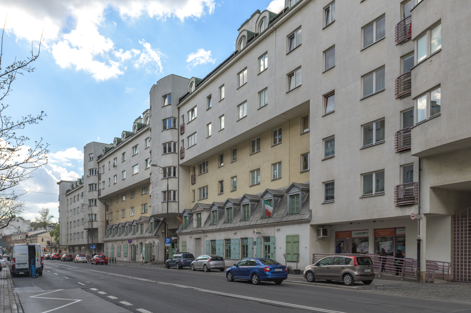 Zdjęcie architektury budynku Budynek mieszkalno-usługowy